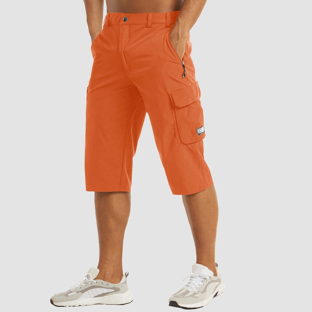 Schnelltrocknende Cargo-Shorts Mit Mehreren Taschen Für Herren