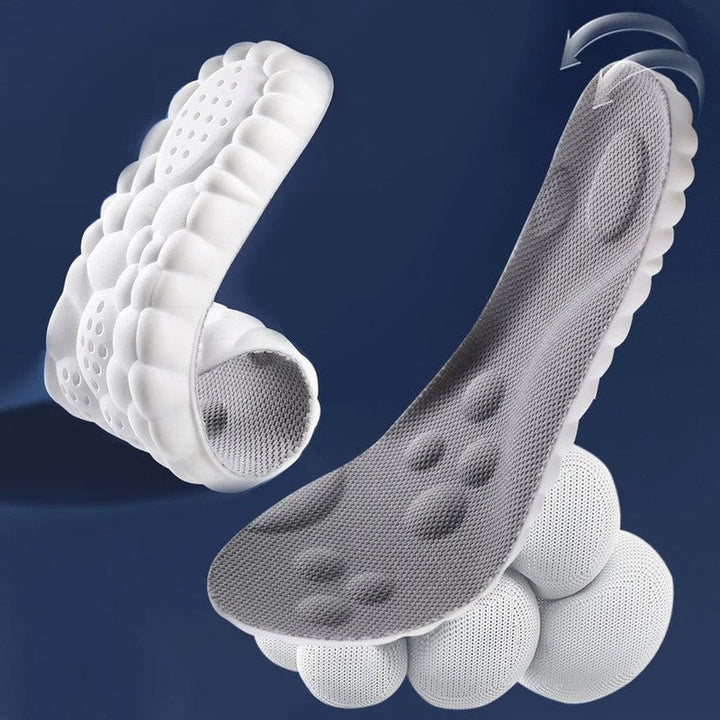 4D Orthopädische Einlegesohlen | Erweiterte Fußunterstützung und Druckentlastung