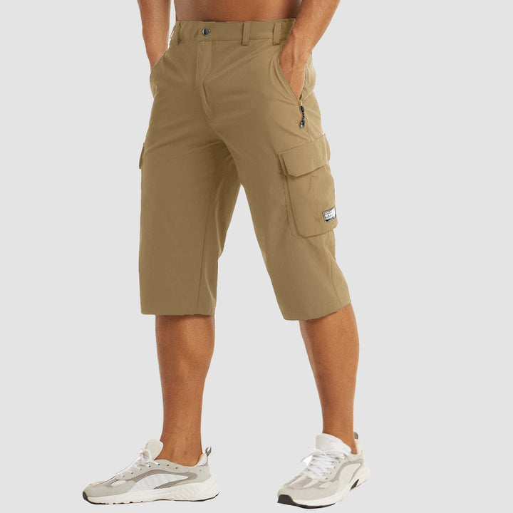 Schnelltrocknende Cargo-Shorts Mit Mehreren Taschen Für Herren