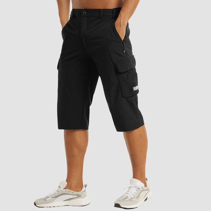 Schnelltrocknende Cargo-Shorts Mit Mehreren Taschen Für Herren