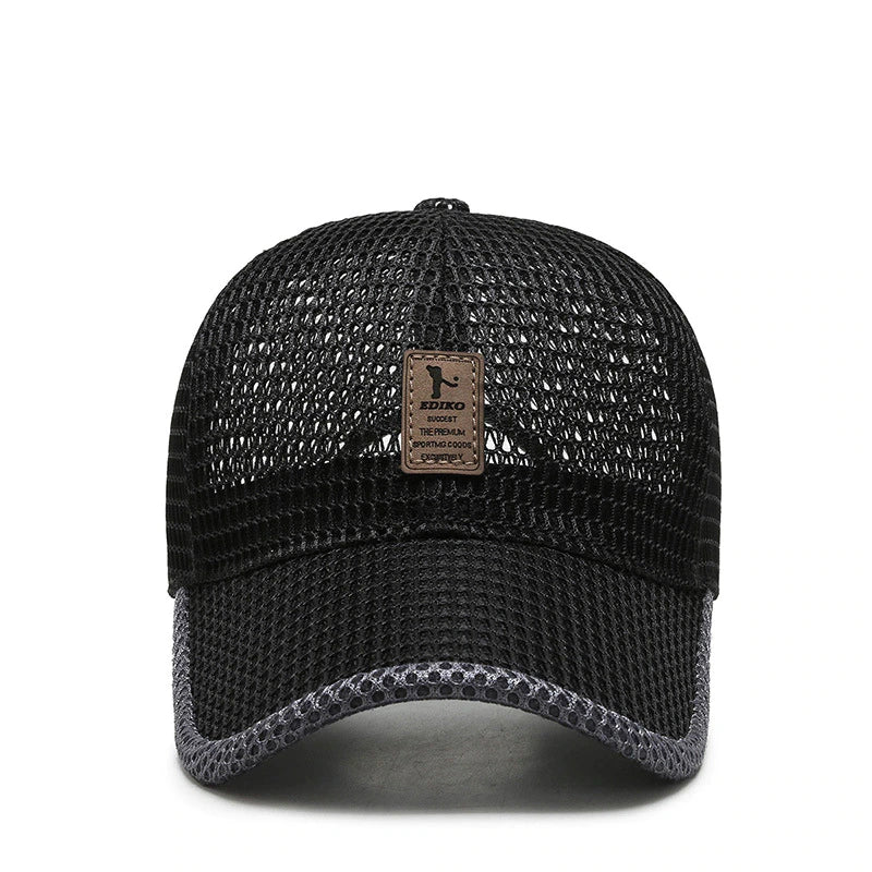 Beckett | Einstellbare Atmungsaktive Sommer Snapback Kappe