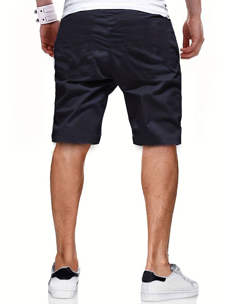 Jari | Herren Abgeschnitten Kordelzug Kurze Hose