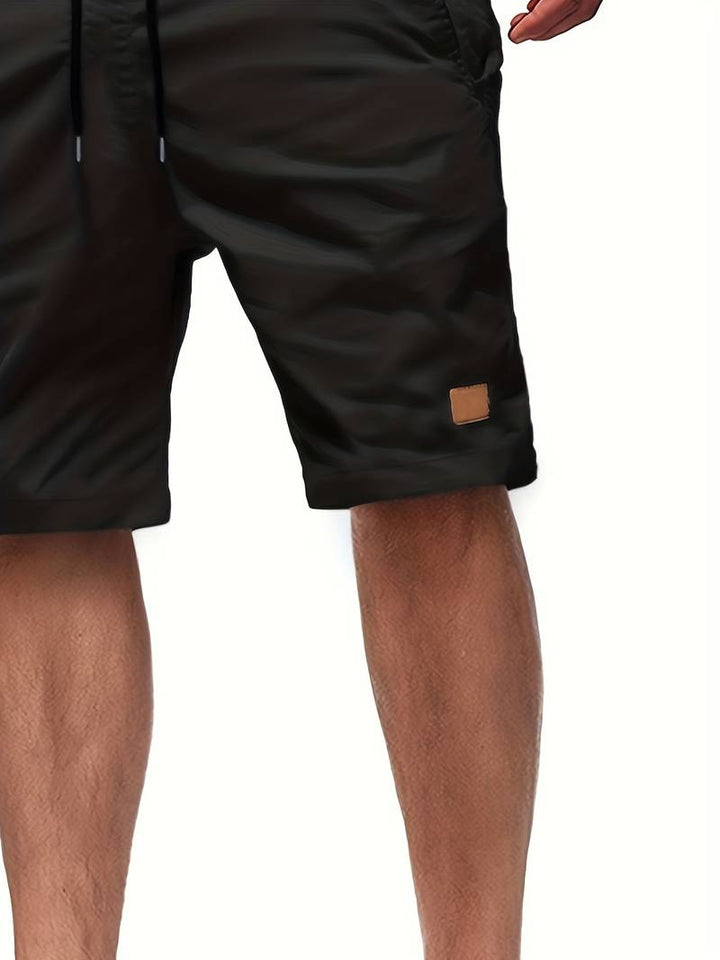Jari | Herren Abgeschnitten Kordelzug Kurze Hose