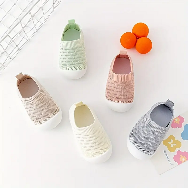 Mia | Kinder Barfußschuhe – Flexibler Breiter Zehenpartie Turnschuhe für Babys und Kleinkinder