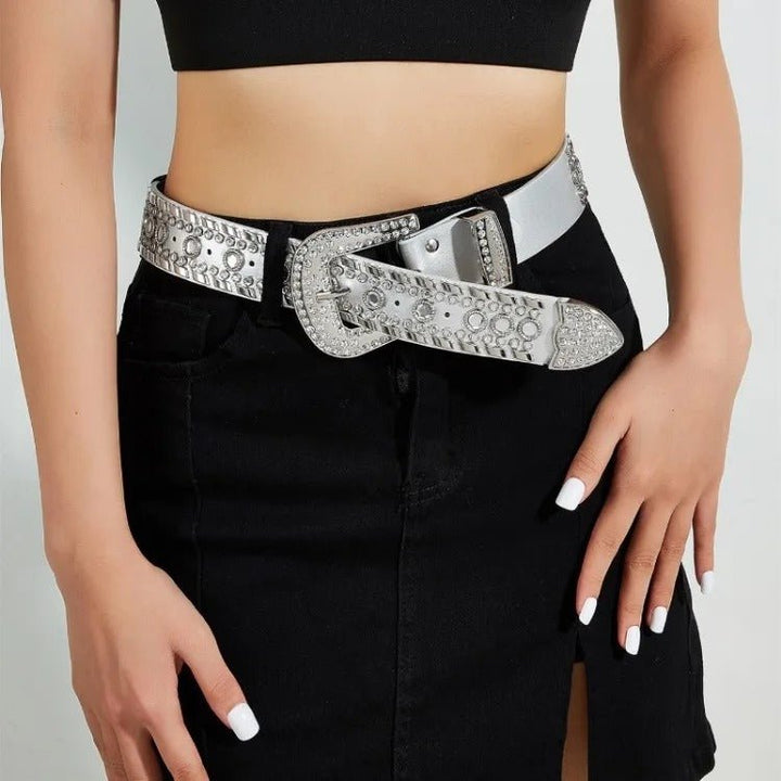 Halina | Diamant Punk Hüftgürtel für Frauen