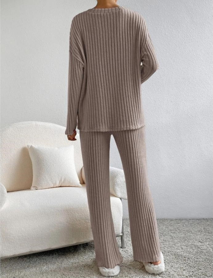 Damen Strickhosen und Pullover Satz