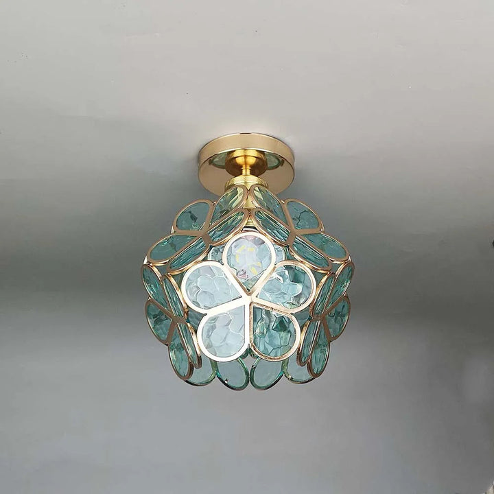Nöfra | Künstlerische Glas Deckenleuchte