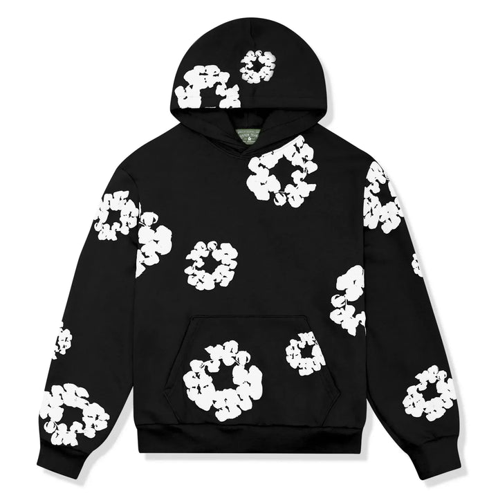 Blumenblüte Trainingsanzug Satz | Weich Kapuzenpullover und Joggerhose