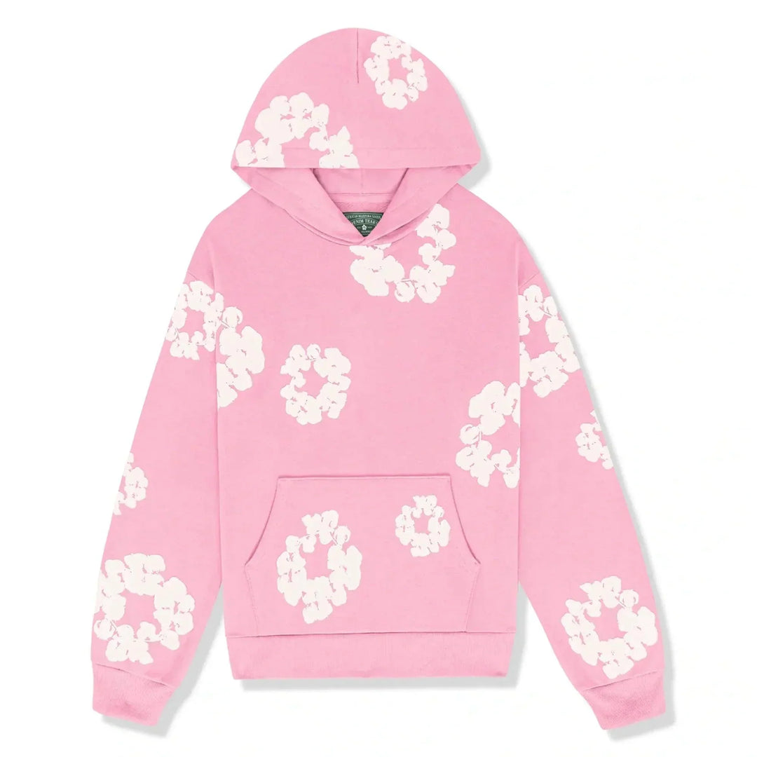 Blumenblüte Trainingsanzug Satz | Weich Kapuzenpullover und Joggerhose
