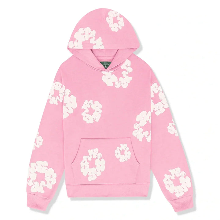 Blumenblüte Trainingsanzug Satz | Weich Kapuzenpullover und Joggerhose