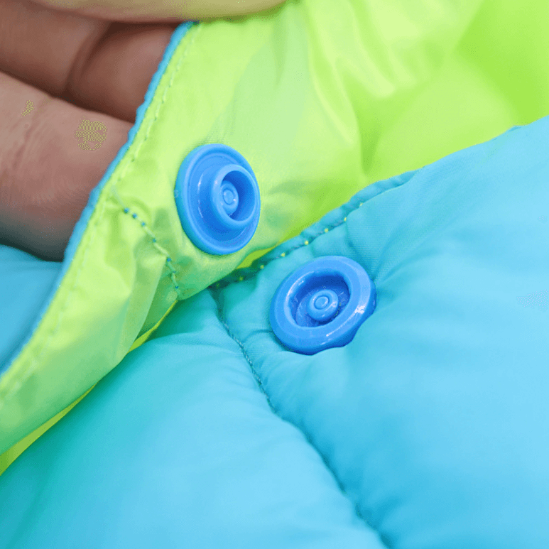 Wendbarer Hunde-Puffermantel | Vlies-Gefütterte Jacke für Kaltes Wetter