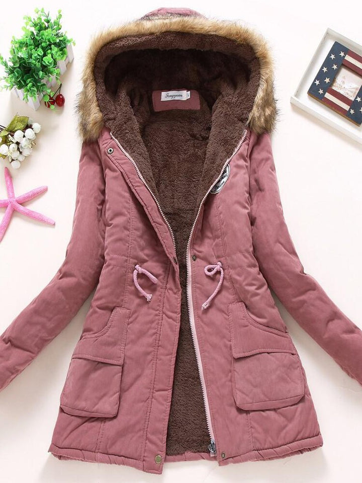 Gesteppte Lässig Schlanke Jacke