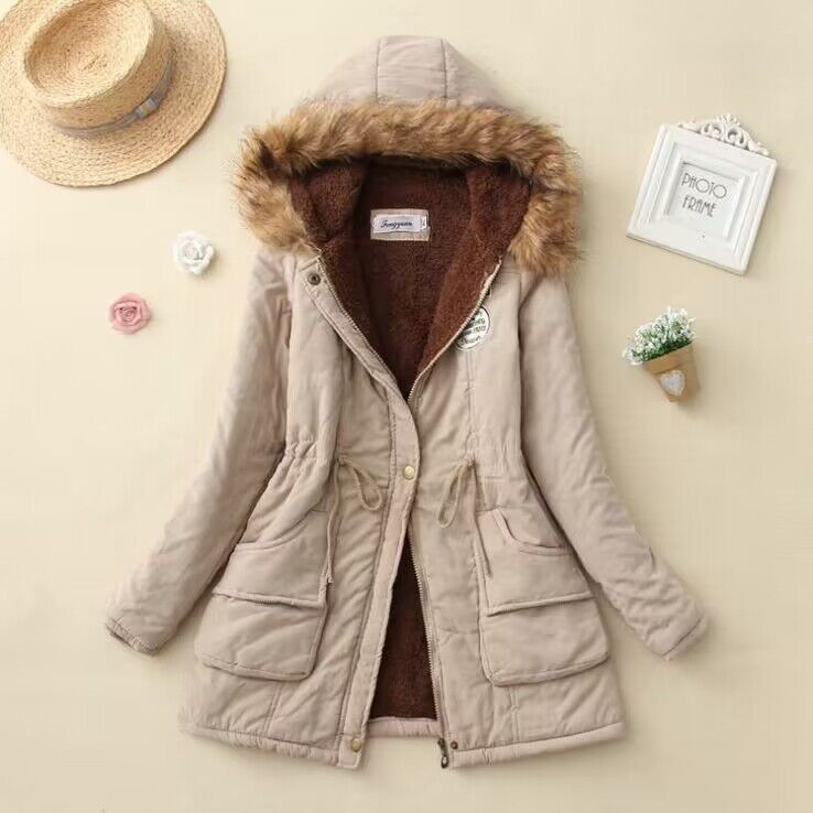 Gesteppte Lässig Schlanke Jacke