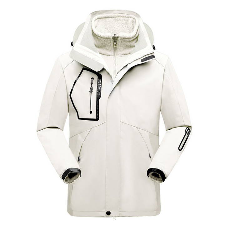 Damen 2-in-1 Außenbereich Jacke | Herausnehmbares Vlies Futter