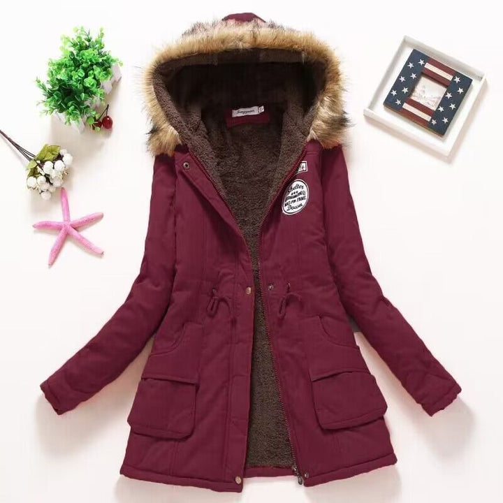 Gesteppte Lässig Schlanke Jacke