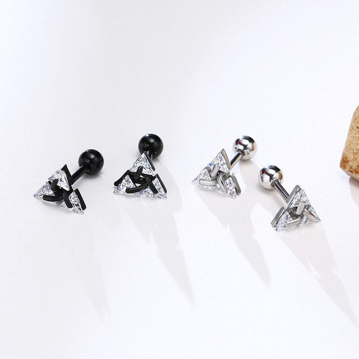 Estelle | Minimalistische Edelstahl Ohrstecker