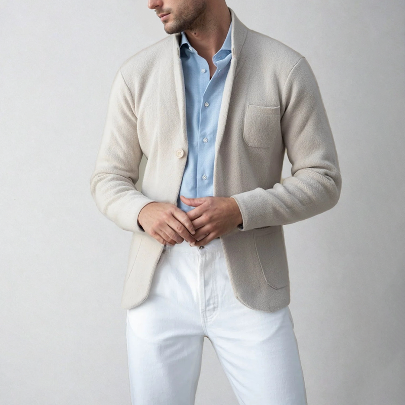 Herren Norman Einreihiger Jahrgang Blazer