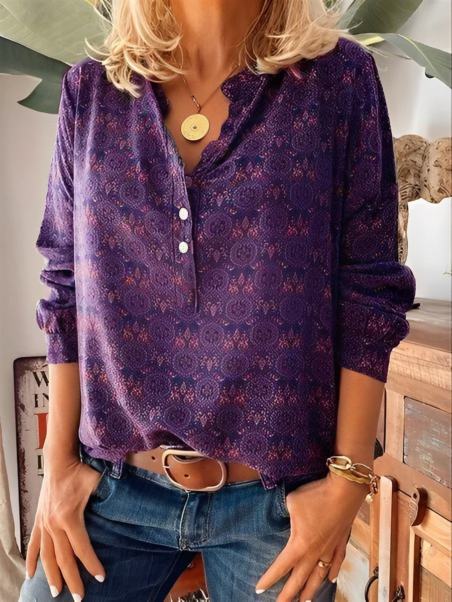 Paloma | Damen Weinlese Sommerbluse
