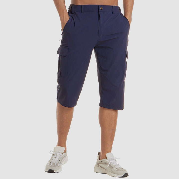 Schnelltrocknende Cargo-Shorts Mit Mehreren Taschen Für Herren