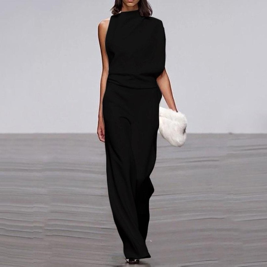 Clementine | Eleganter Overall mit Weitem Bein für Damen