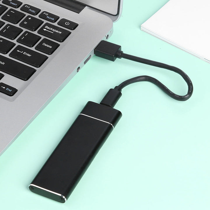 Externe Festplatte - Ultraschneller Tragbarer Speicher mit USB 3.2 / SSD-Leistung