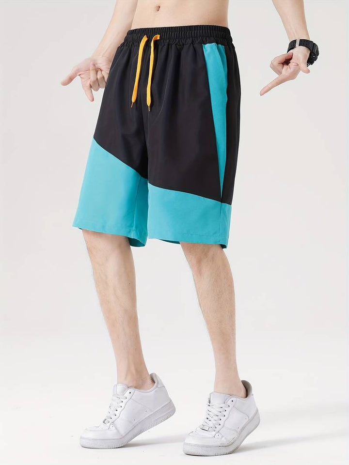 Milen | Herren Farbblock Kurze Hose