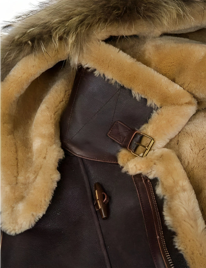 Janco | Herren Schafslederjacke