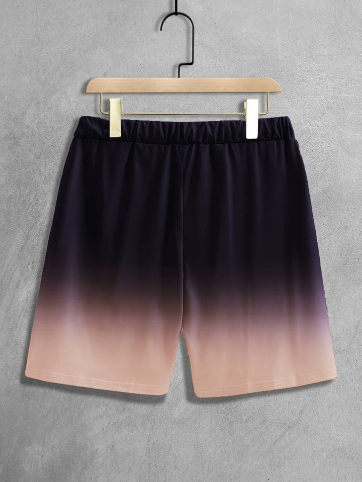 Perrin | Liam Herren Marine Blau Gefälle Kurze Hose