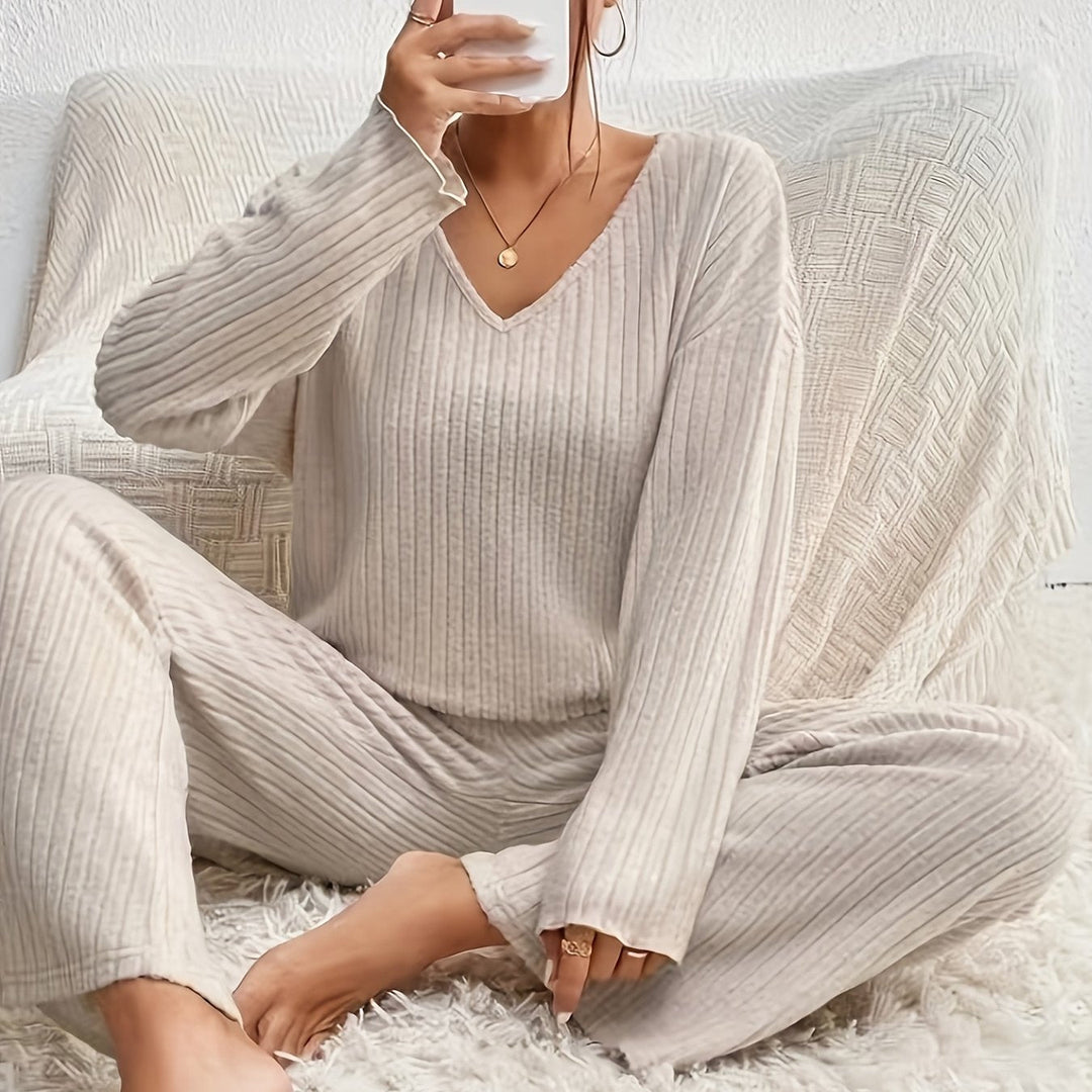 Ysella | Damen Bequemes Pyjama Satz