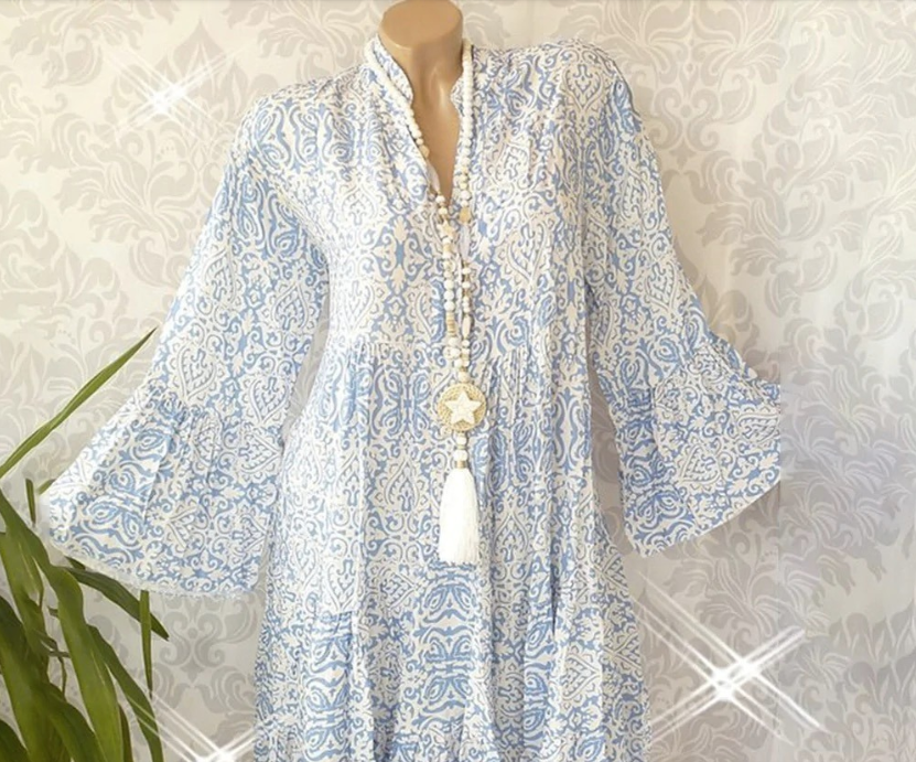 Lilou | Stilvoll Frauen Kleid