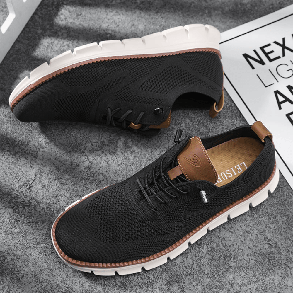 Vance | Herren Atmungsaktive Gehen-Schuhe mit Gedächtnisschaum
