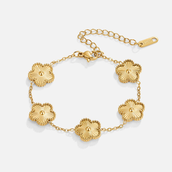 Florales Motiv Verstellbares Armband