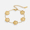 Florales Motiv Verstellbares Armband
