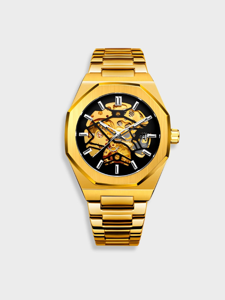 Blaise | Stilvoll Chronograf Mit Leder Riemen
