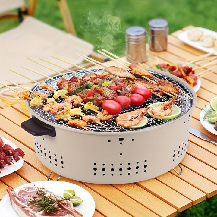 Troy | Tragbarer und Kompakter Elektrogrill