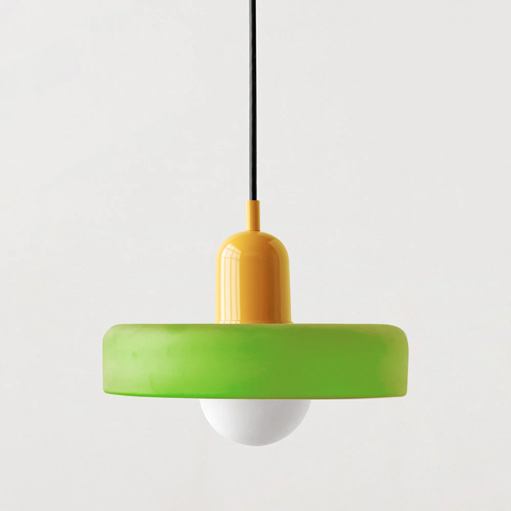 Miklon | Bunte Bauhaus Stil Pendelleuchte