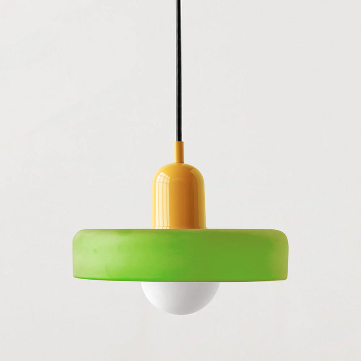 Miklon | Bunte Bauhaus Stil Pendelleuchte
