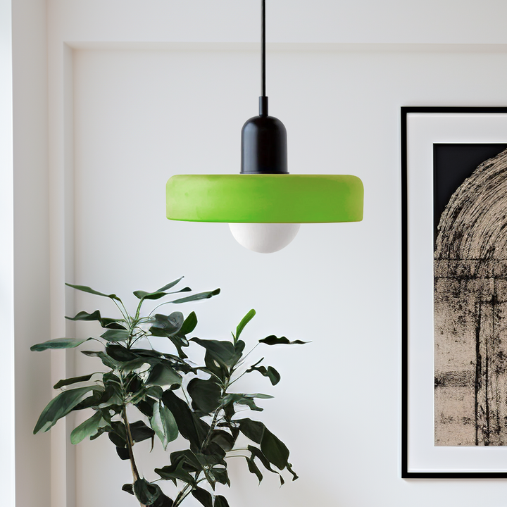 Miklon | Bunte Bauhaus Stil Pendelleuchte