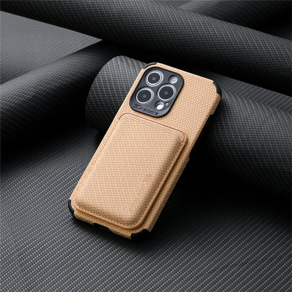 Juni | Schlanke Magnetische Kartenhülle für Das iPhone