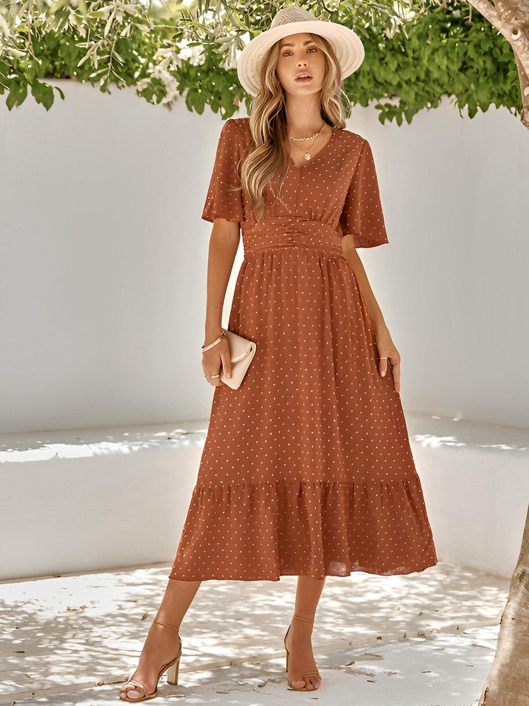 Solène | Wickel Maxikleid Für Frauen