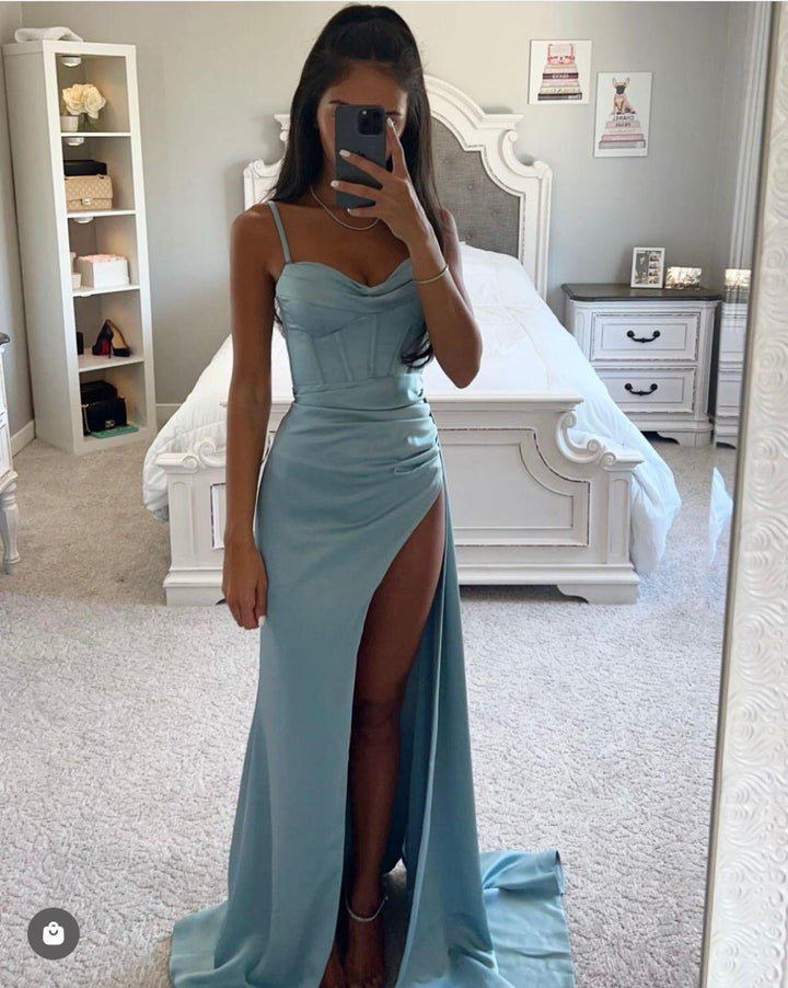 Alouette | Elegantes Satin Abendkleid