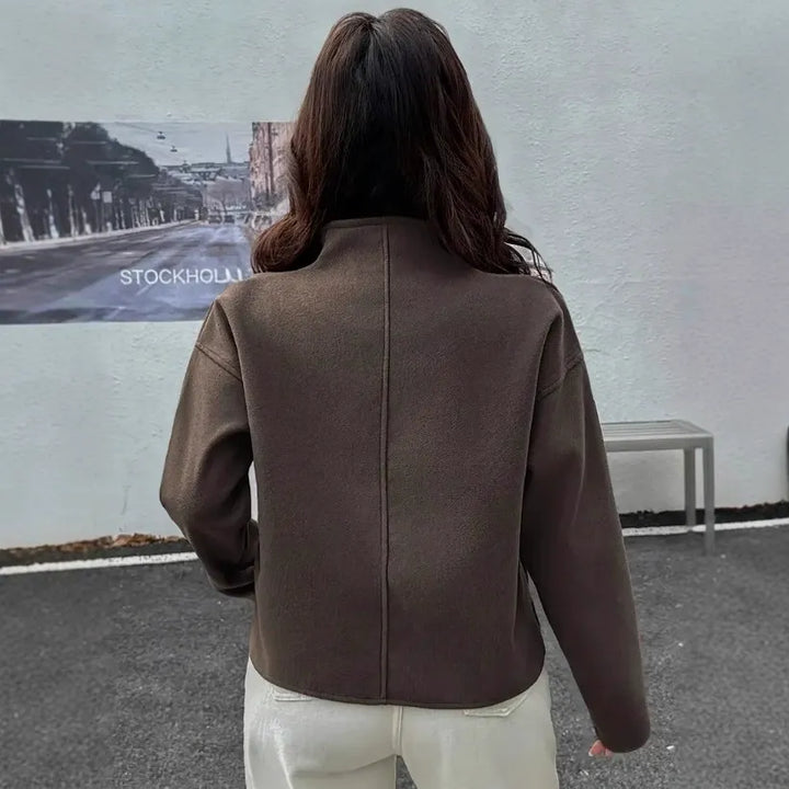 Damen Gekürzte Entspannt-Passform Jacke | Moderne Und Lässig