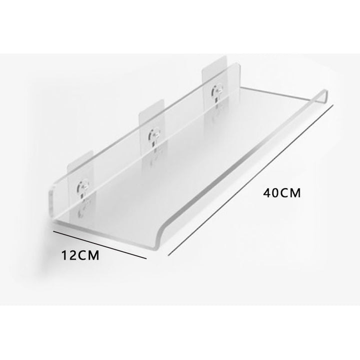 Vestin | Schwebendes Acryl Wandregal für Das Badezimmer