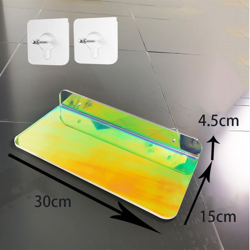 Vestin | Schwebendes Acryl Wandregal für Das Badezimmer