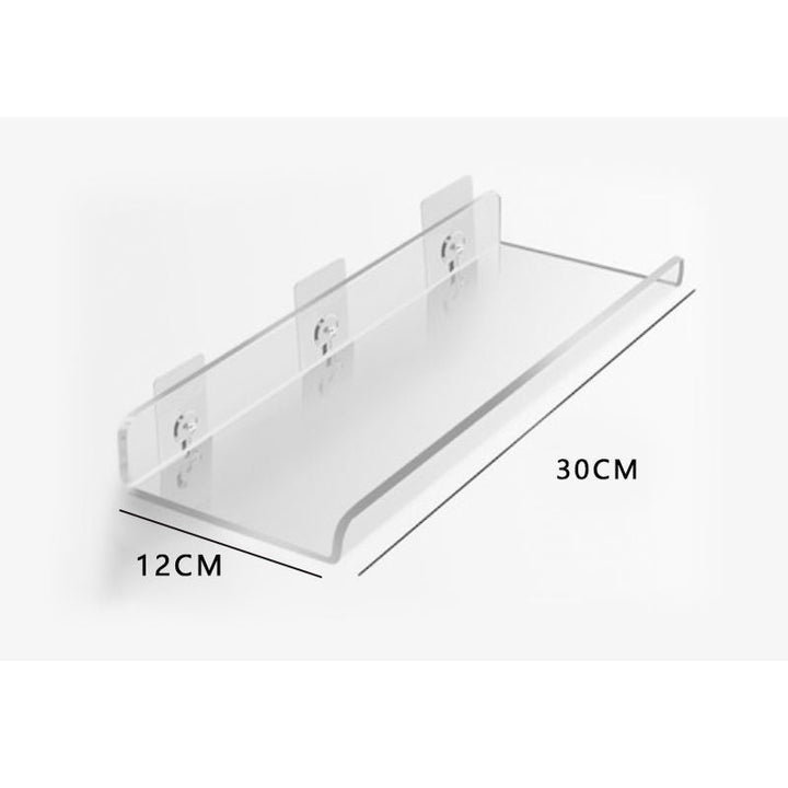 Vestin | Schwebendes Acryl Wandregal für Das Badezimmer