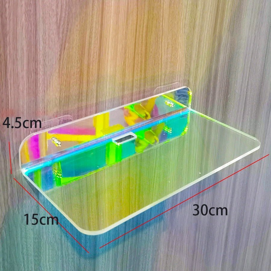 Vestin | Schwebendes Acryl Wandregal für Das Badezimmer
