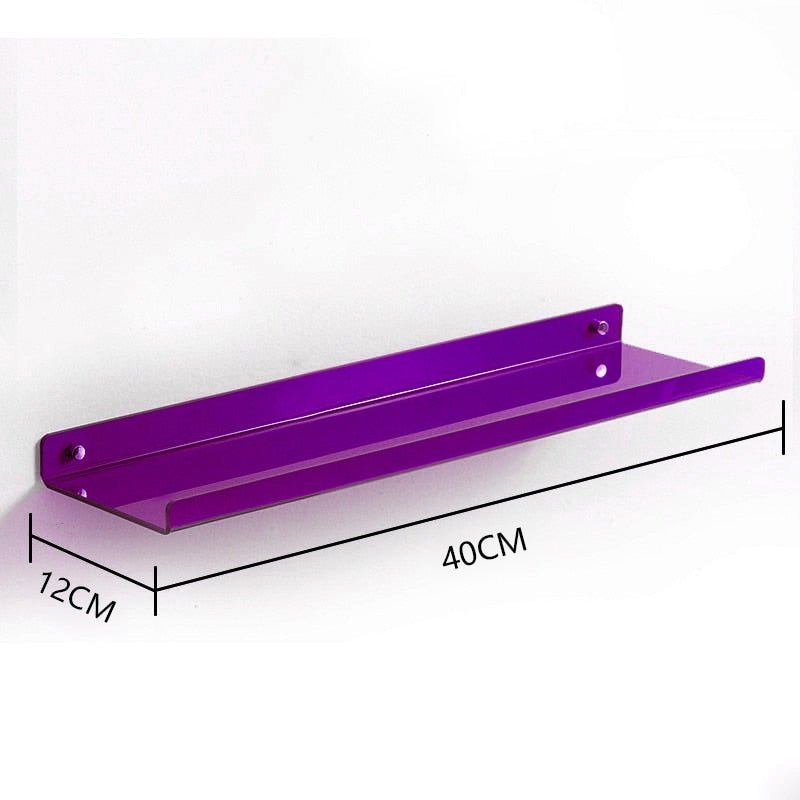 Vestin | Schwebendes Acryl Wandregal für Das Badezimmer