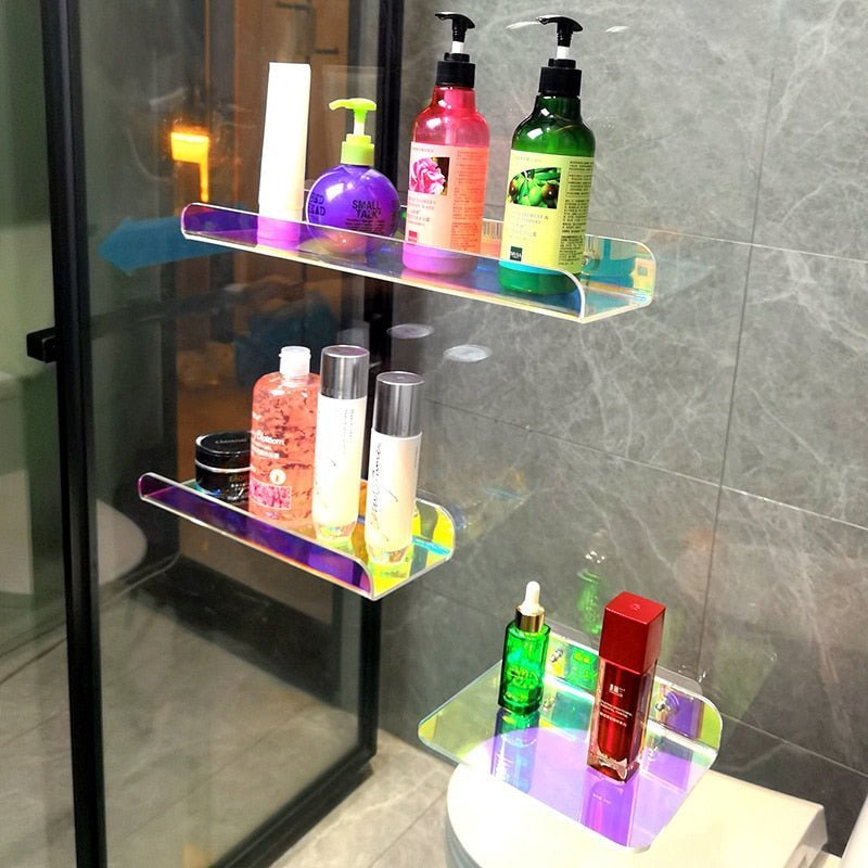 Vestin | Schwebendes Acryl Wandregal für Das Badezimmer