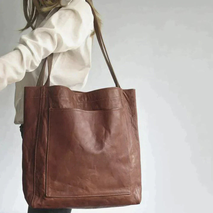 Adrasteia | Retro Frauen Leder Handtasche