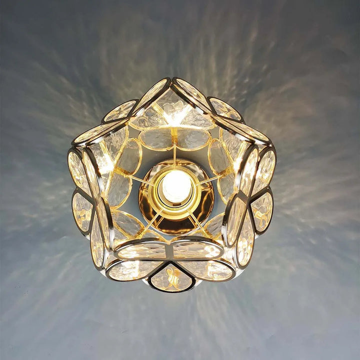 Nöfra | Künstlerische Glas Deckenleuchte